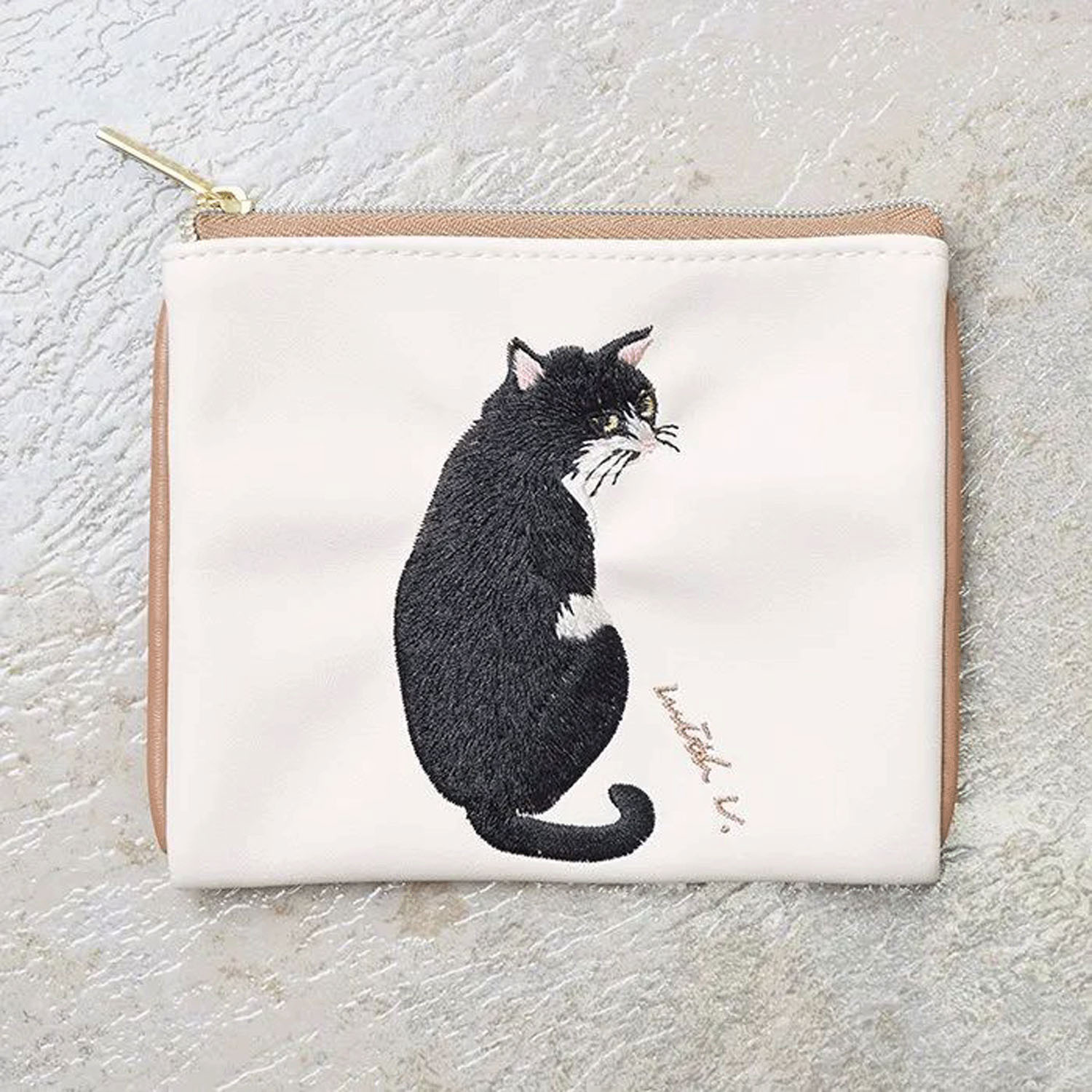 CAT CHARITY ミニフラットポーチ - 画像3