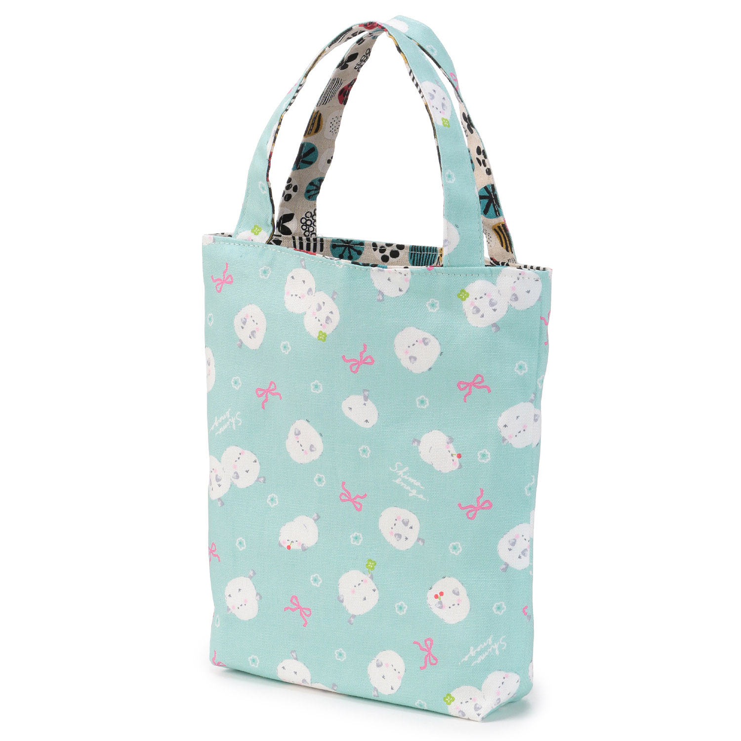 【日本製】 リバーシブル和柄お散歩ミニトート - 画像9