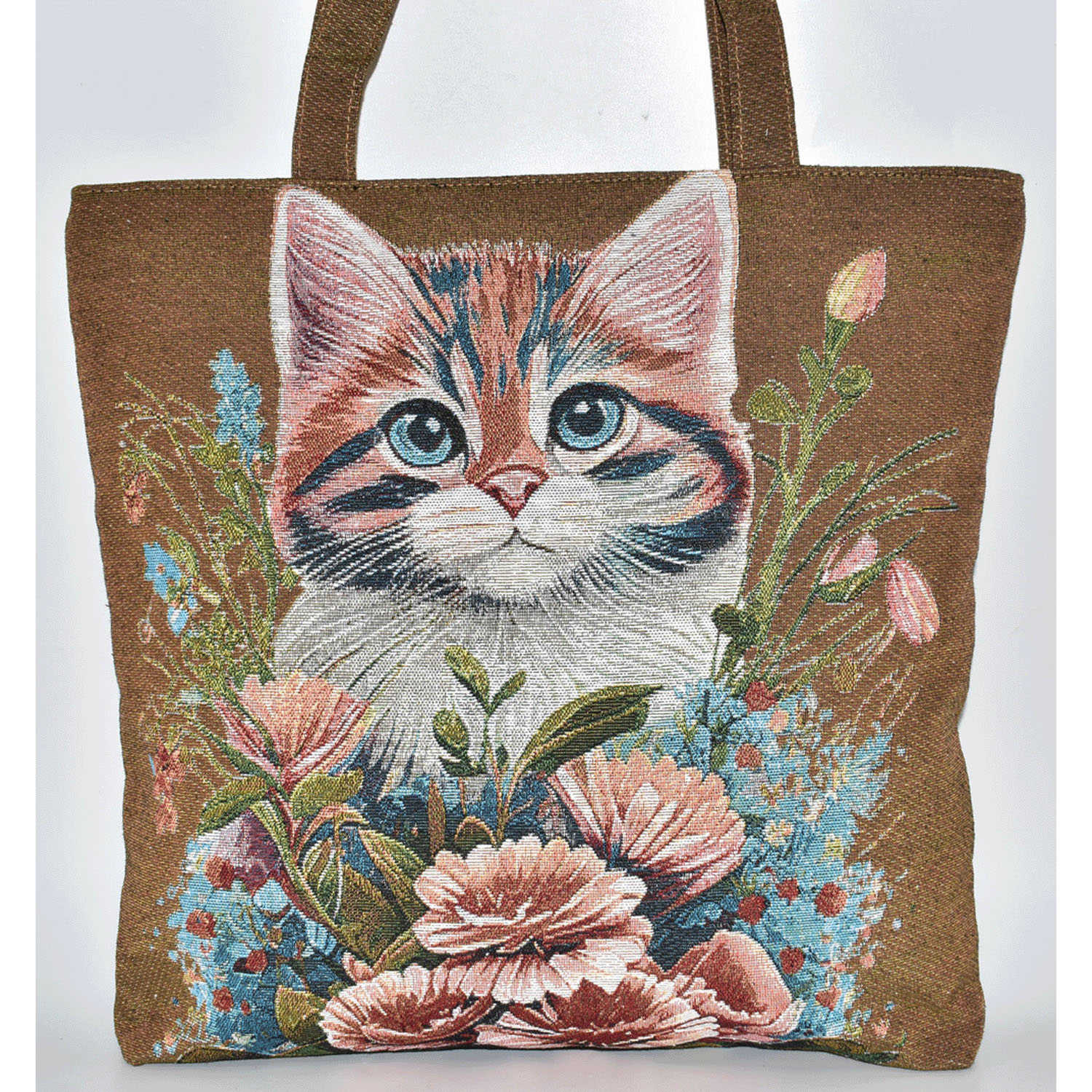猫ゴブラントートバッグ