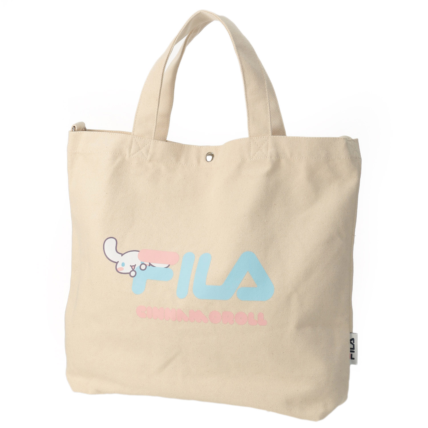 【FILA＆サンリオコラボ】 FILA＆シナモトートバッグ