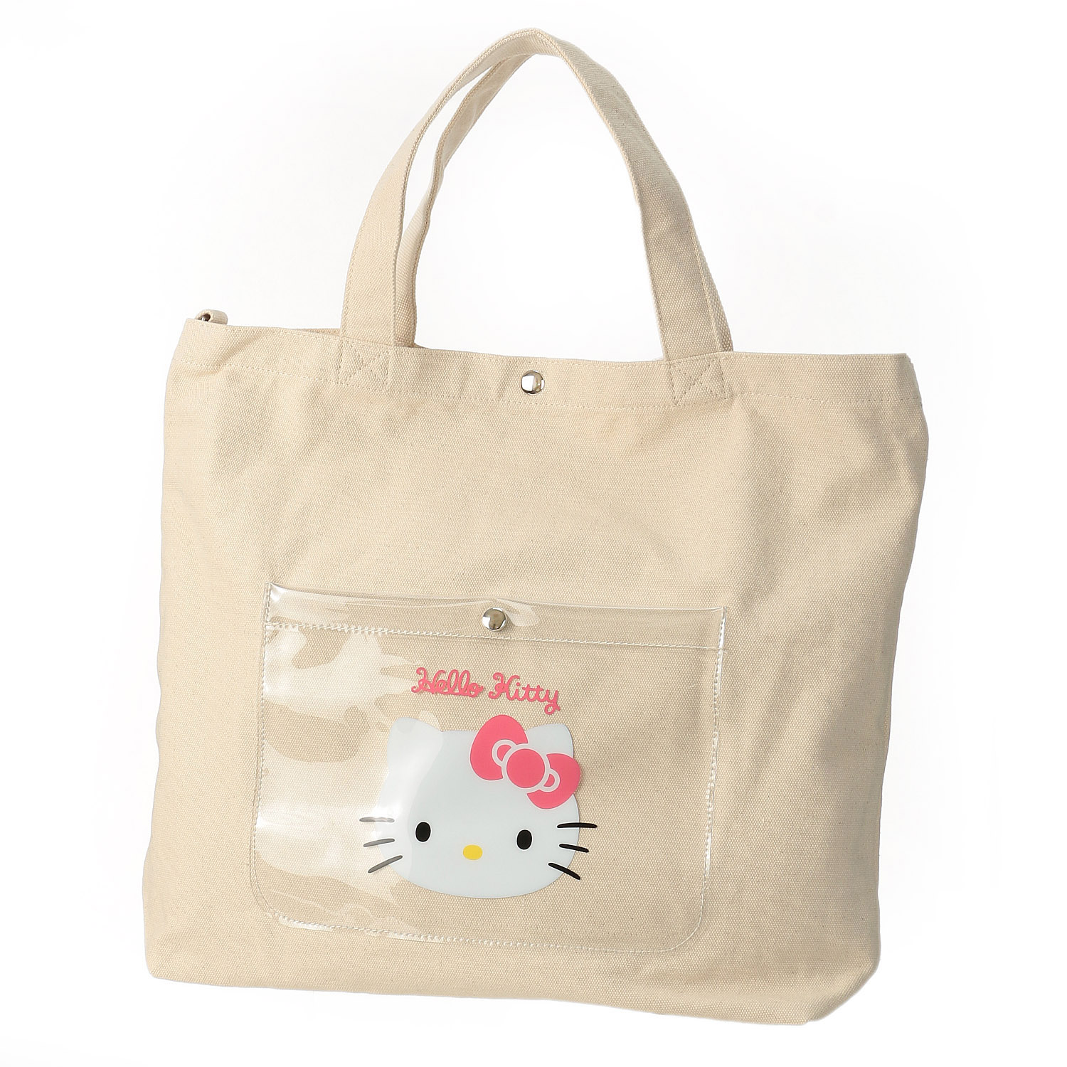 ハローキティ 2WAY帆布トートバッグ - 画像1