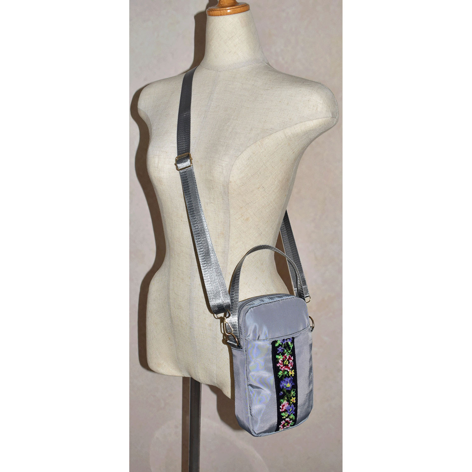 シェニールショルダーバッグ - 画像6