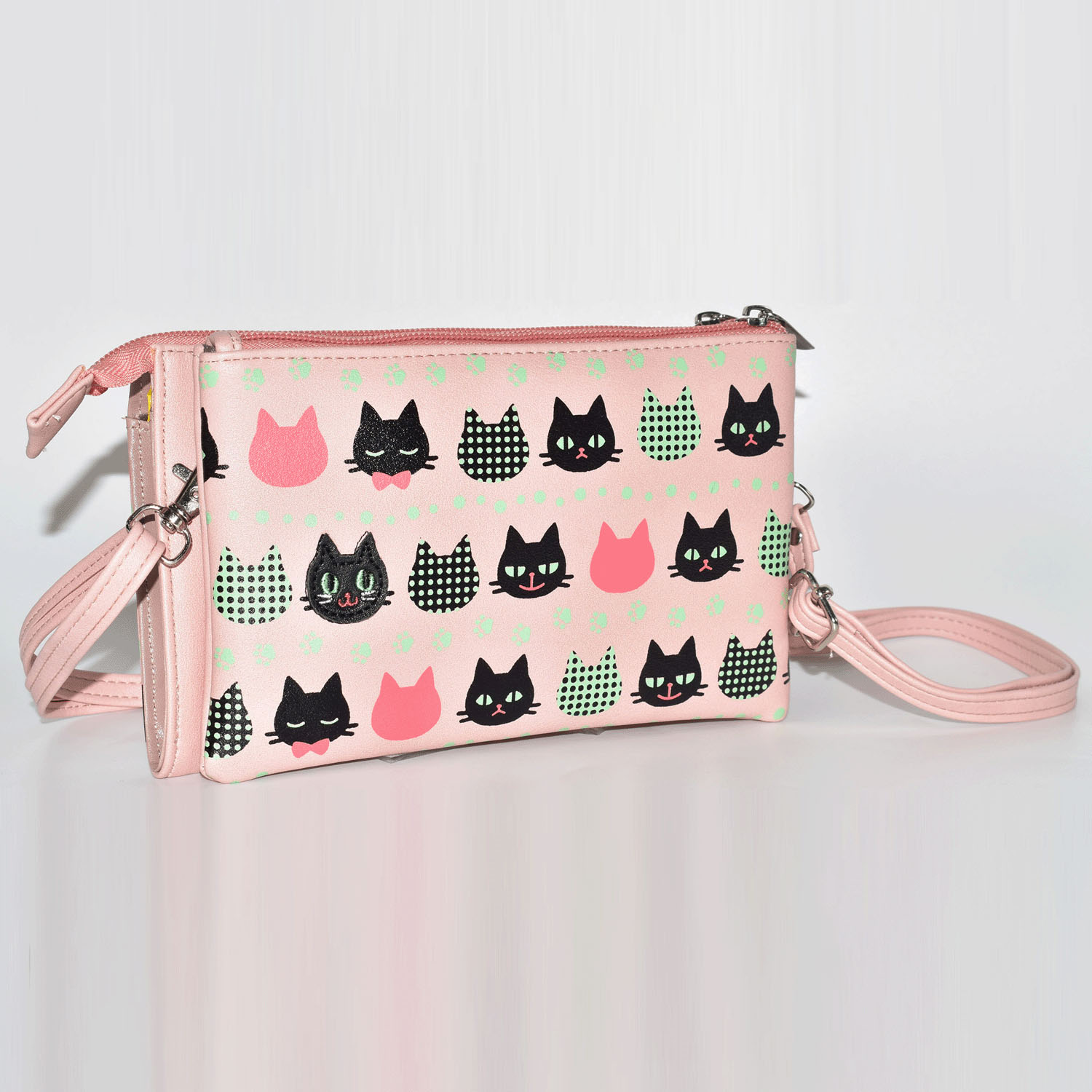 ネコ お財布ショルダー - 画像2