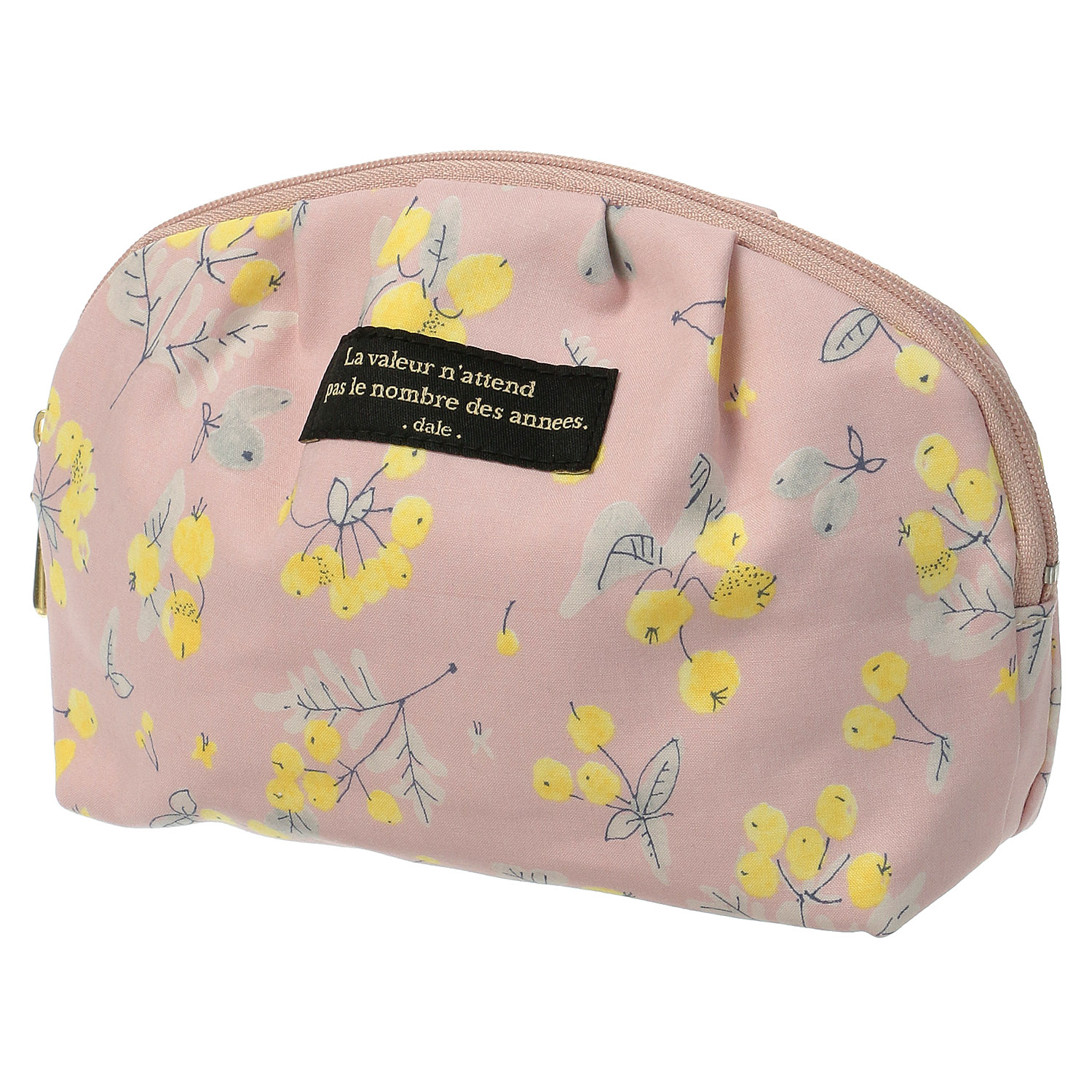 デール 果実柄ギャザーポーチ - 画像5