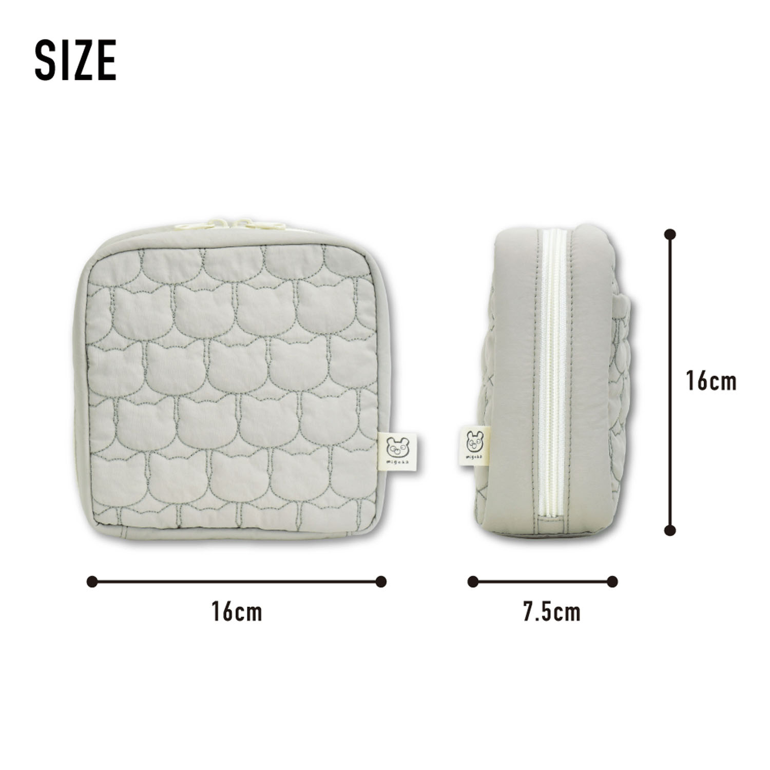 モチーフキルト 収納上手なポーチ - 画像7