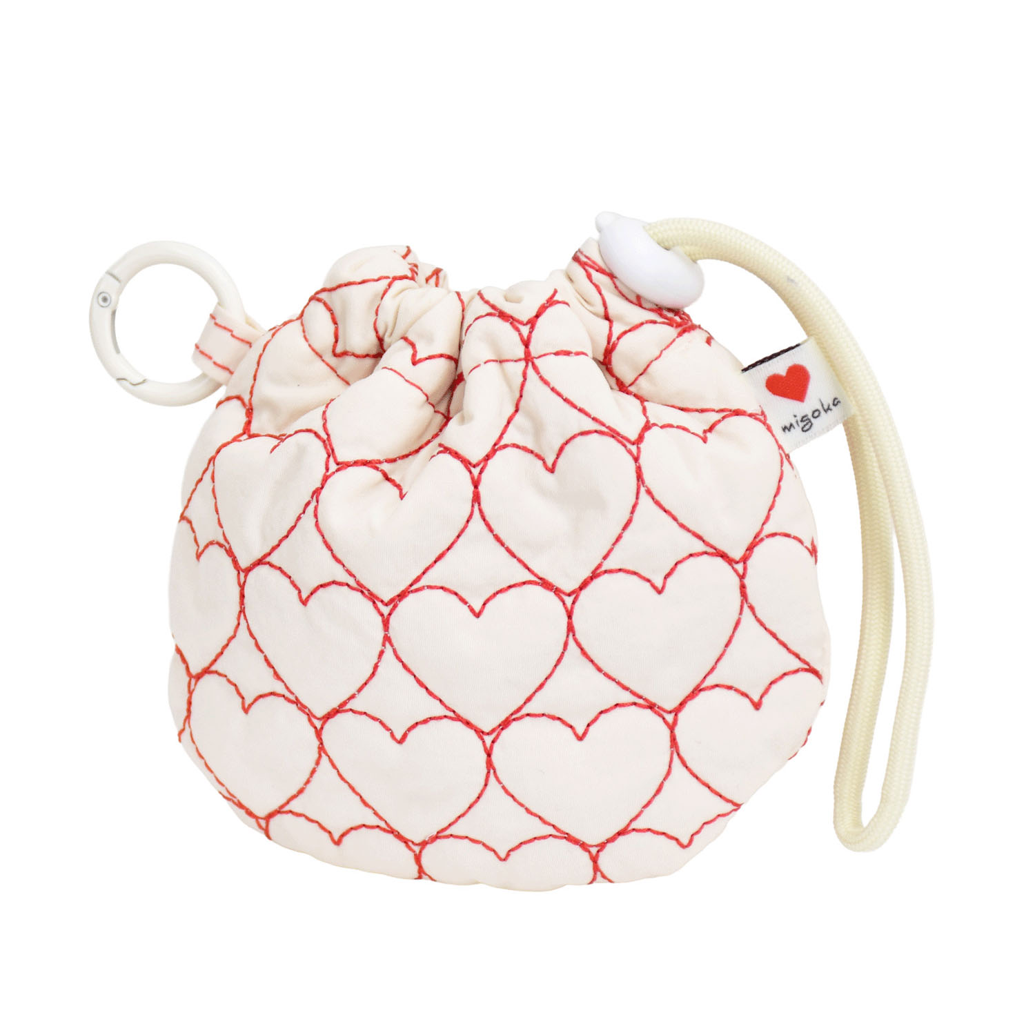 モチーフキルト ミニ巾着バッグ - 画像3