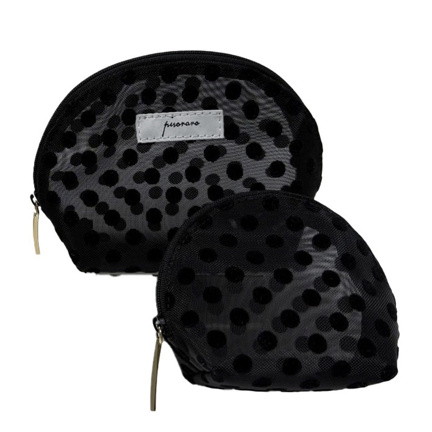 ドットメッシュミニ親子ポーチ - 画像2