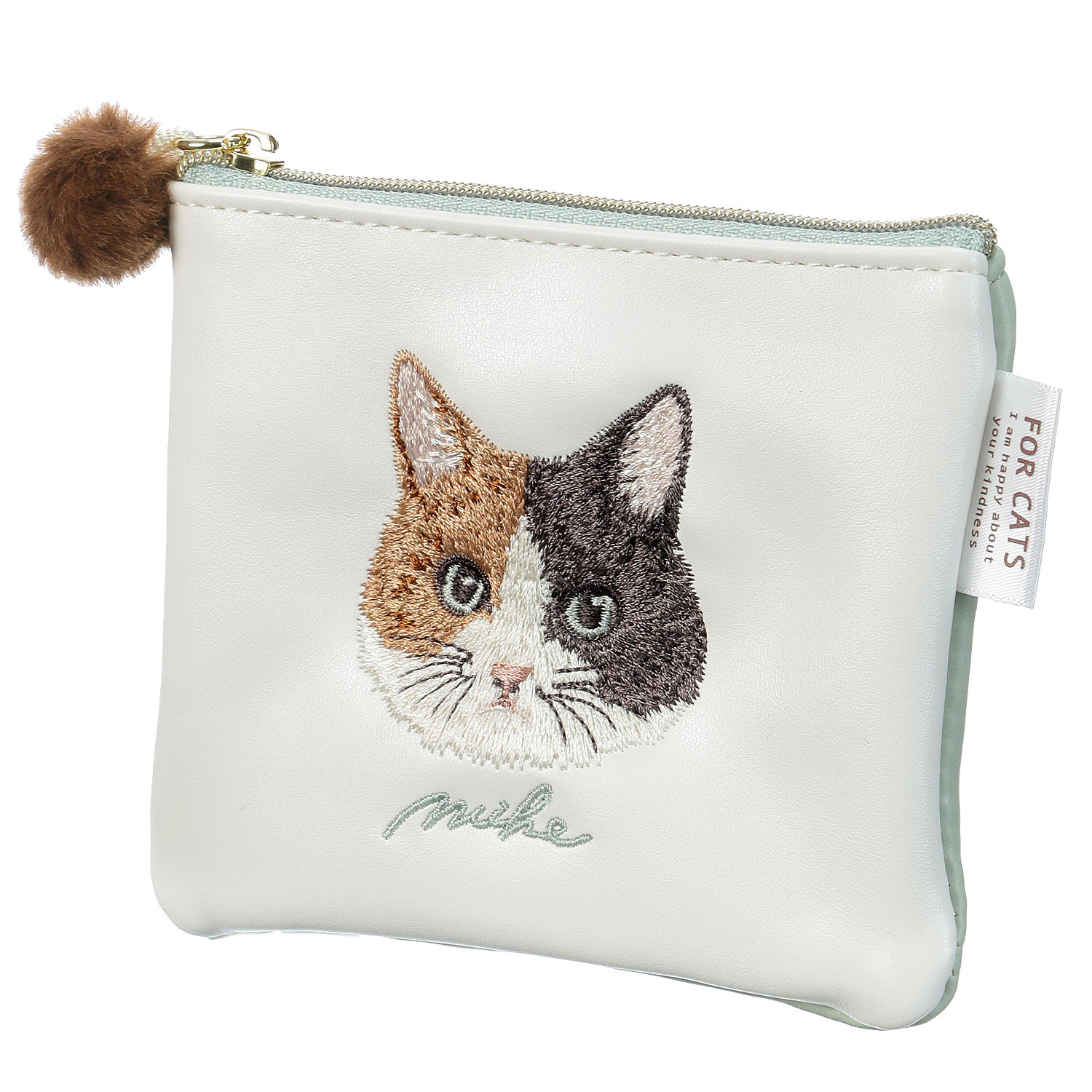 CAT CHARITY ミニフラットポーチ - 画像2