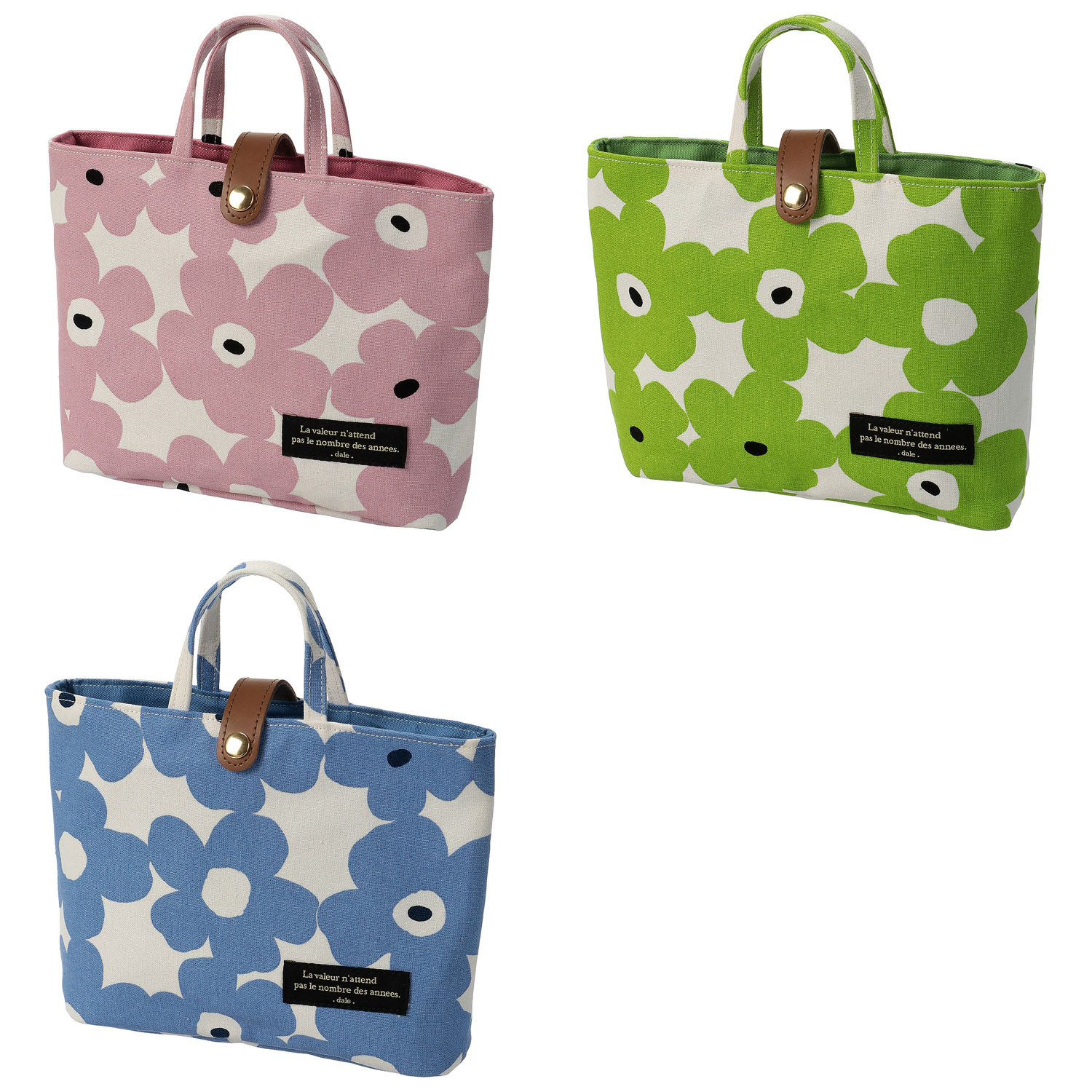 デール ビッグフラワーインナ－バッグ