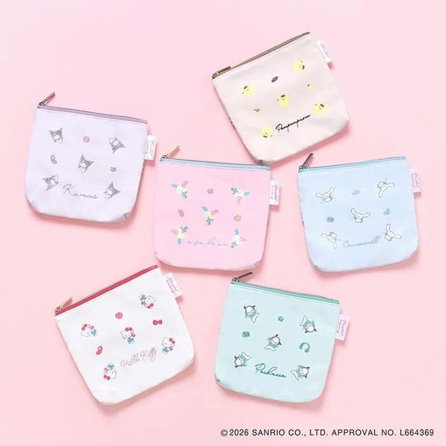 サンリオキャラクターズ ティッシュポーチ