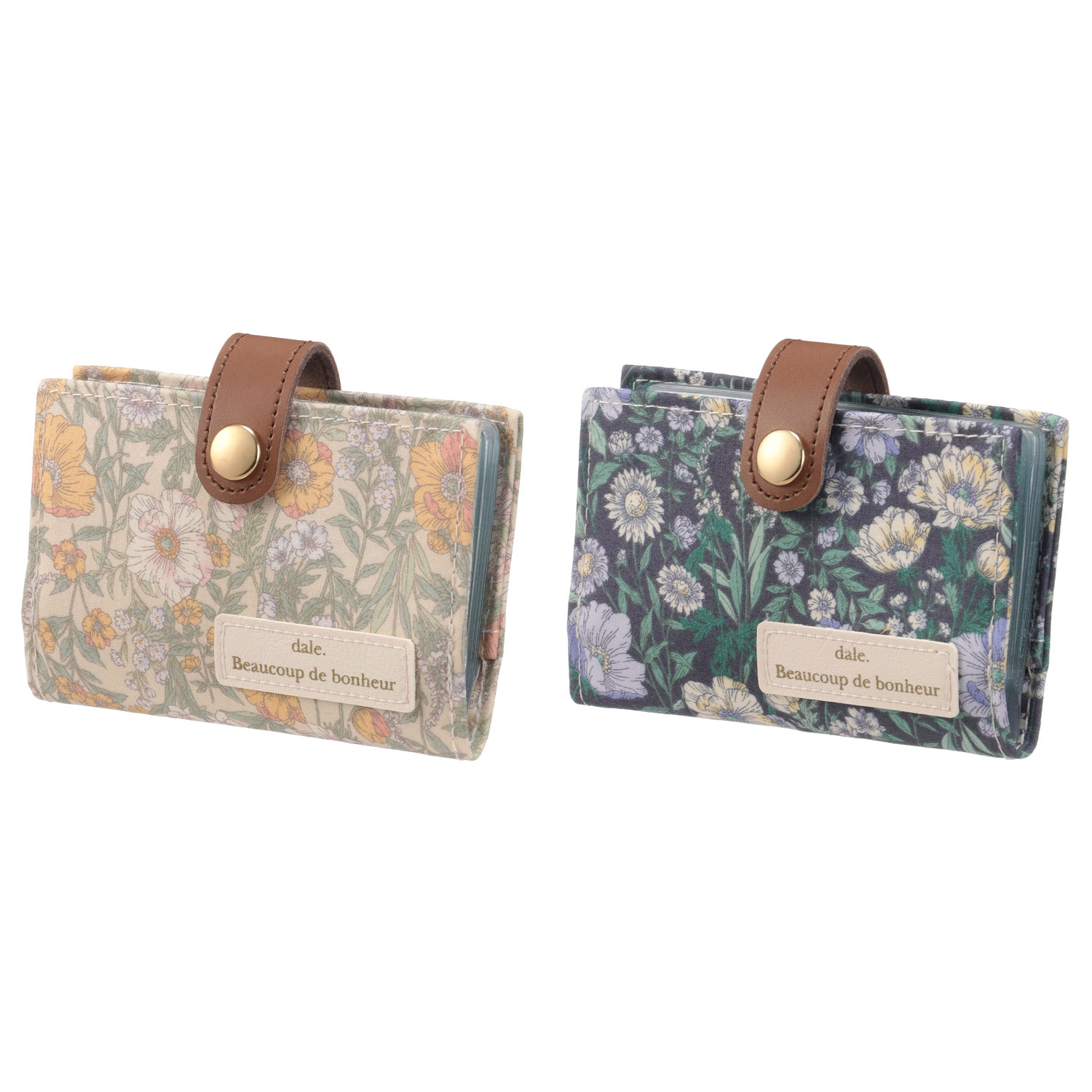 デール 小花柄カードケースS - 画像1