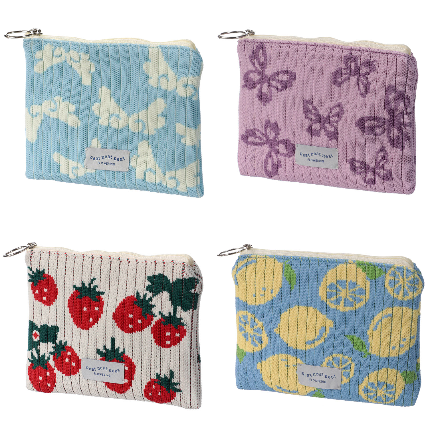 フラットニットポーチ - 画像2