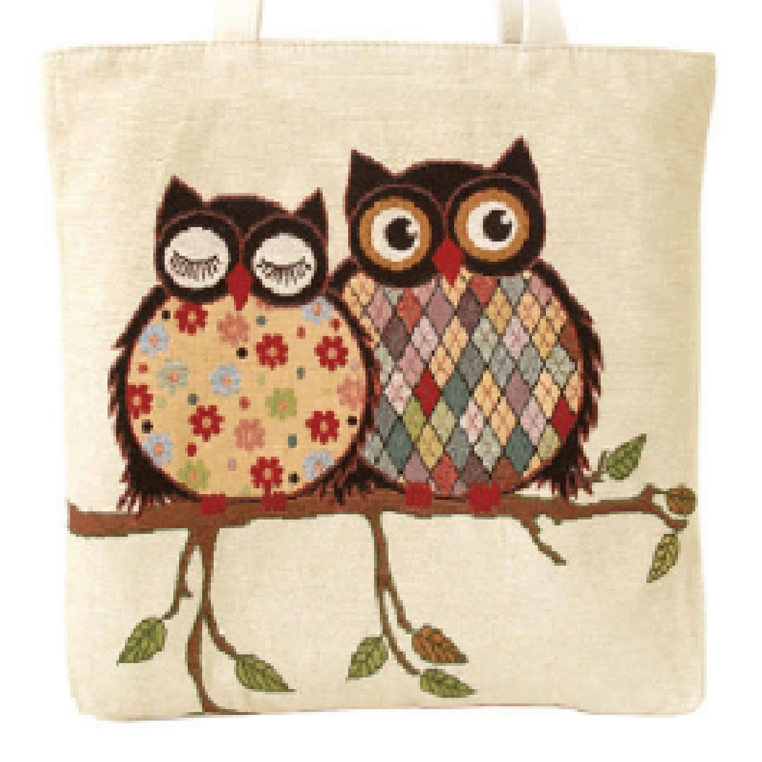 フクロウ ゴブランバッグ - 画像3