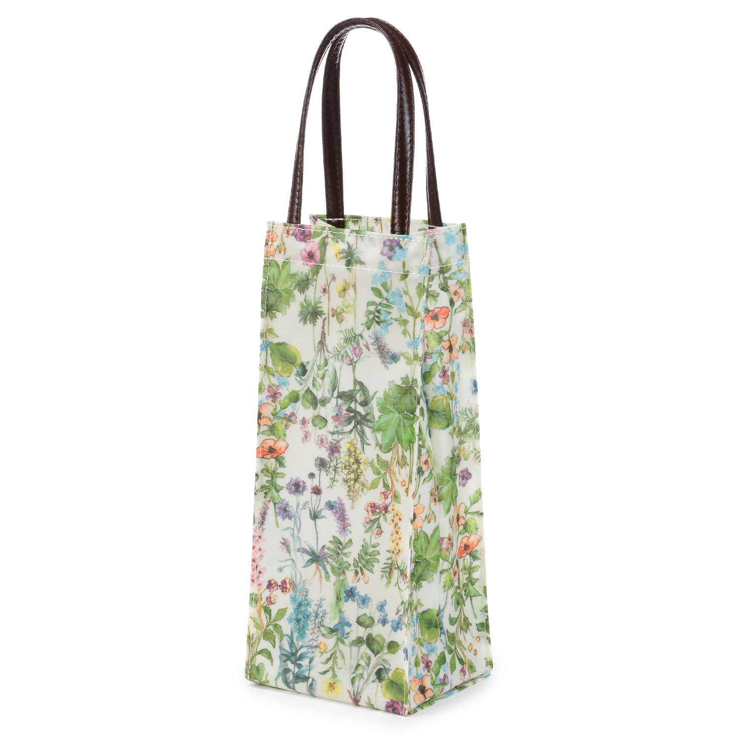 【日本製】 ヒョウ＆花柄ボトルケース - 画像1