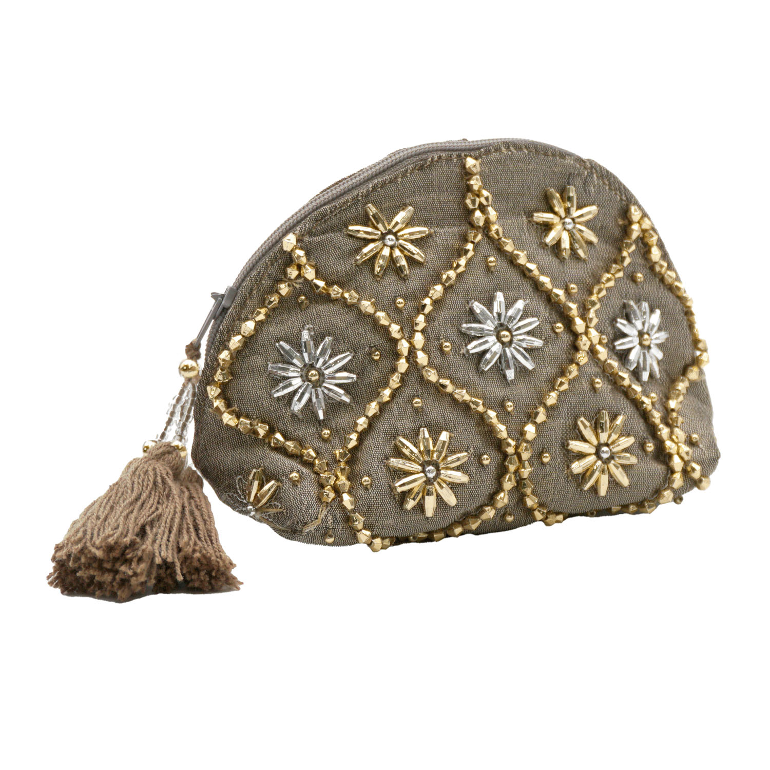 ビジュー＆刺繍ポーチ - 画像2