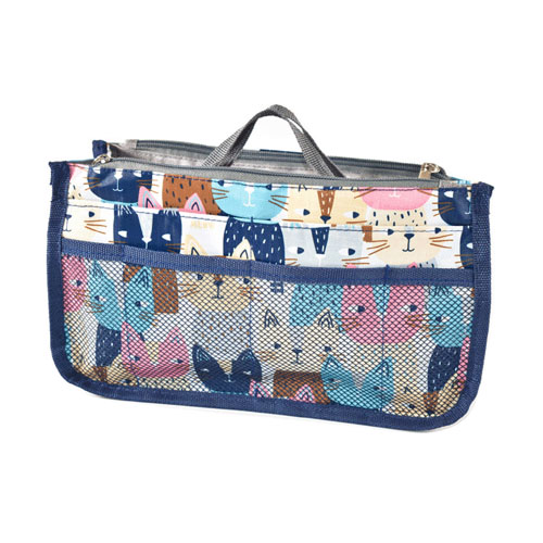 柄ものバッグインバッグ - 画像1