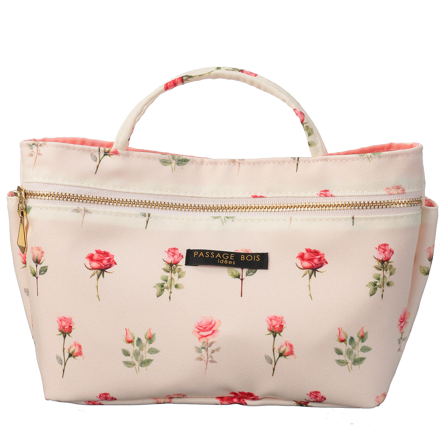 ローズ柄Sポケットポーチ - 画像4