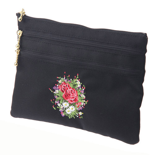 【日本製】 メダリオン3段ポーチ - 画像1