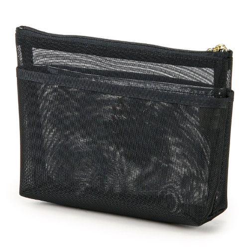 【日本製】 夢詩集  外ポケット付 舟形ポーチ - 画像2