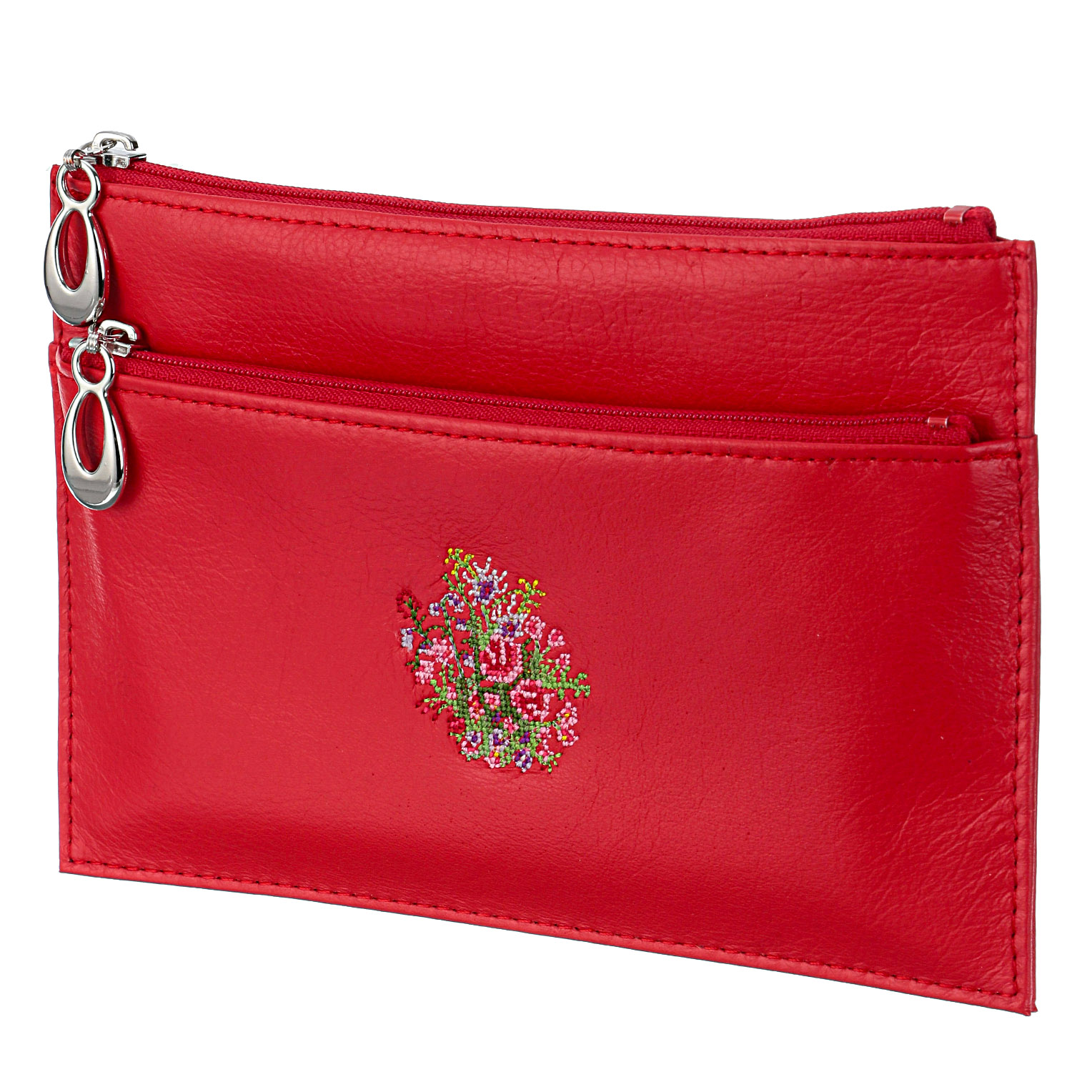 【日本製】 夢詩集 2段ファスナーポーチ - 画像5