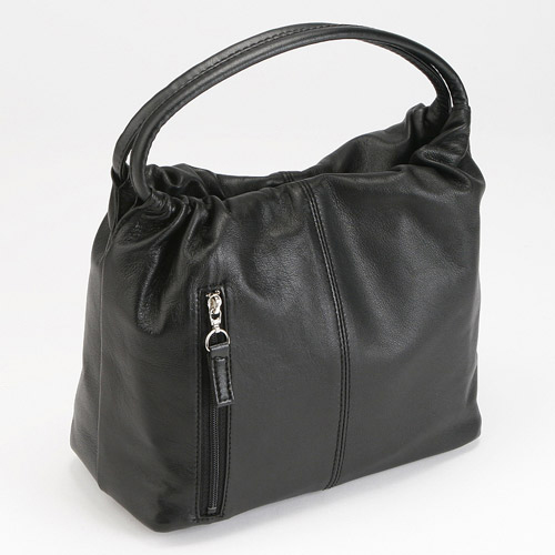 【日本製】 夢詩集 ラム革 手提げバッグ - 画像2