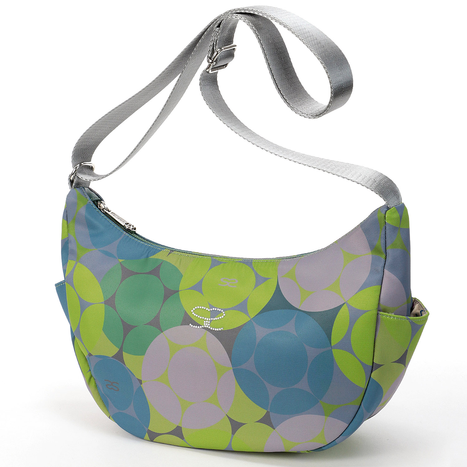 SAVOY バルーン柄三日月型ショルダーバッグ - 画像4