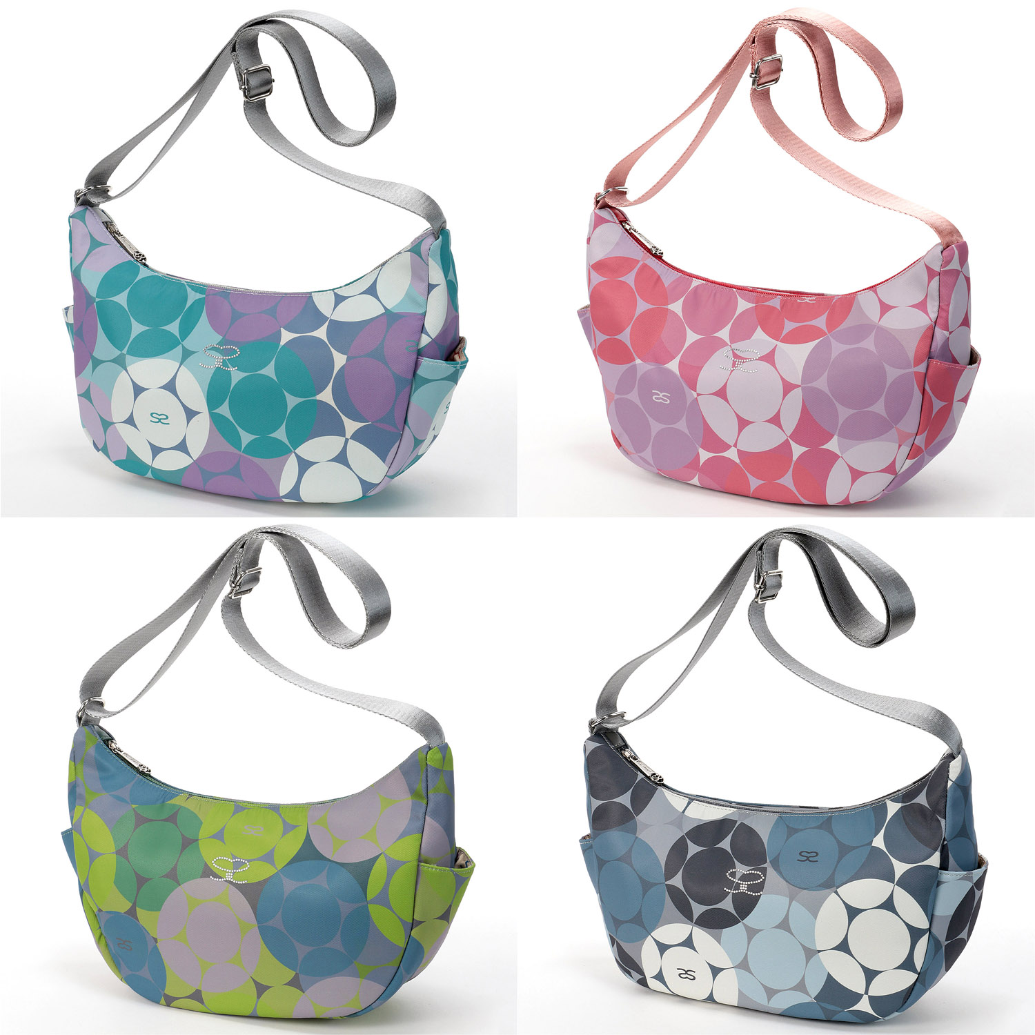 SAVOY バルーン柄三日月型ショルダーバッグ - 画像1