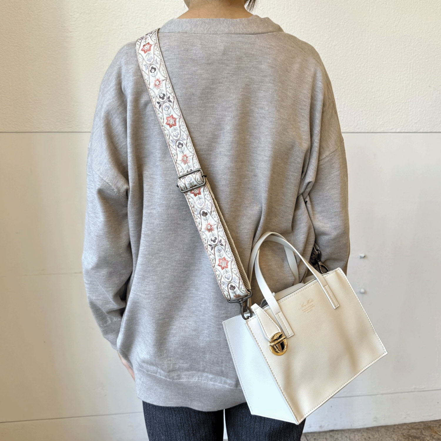 インド刺繍ショルダーストラップL - 画像5