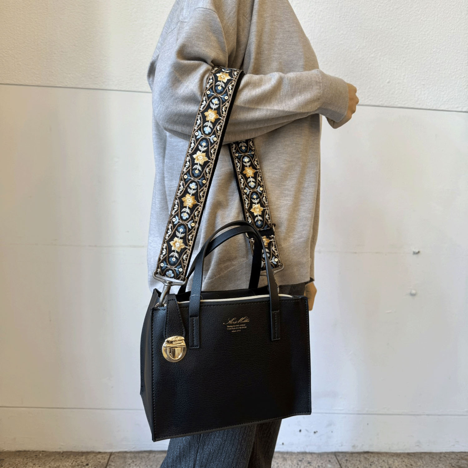 インド刺繍ショルダーストラップL - 画像10