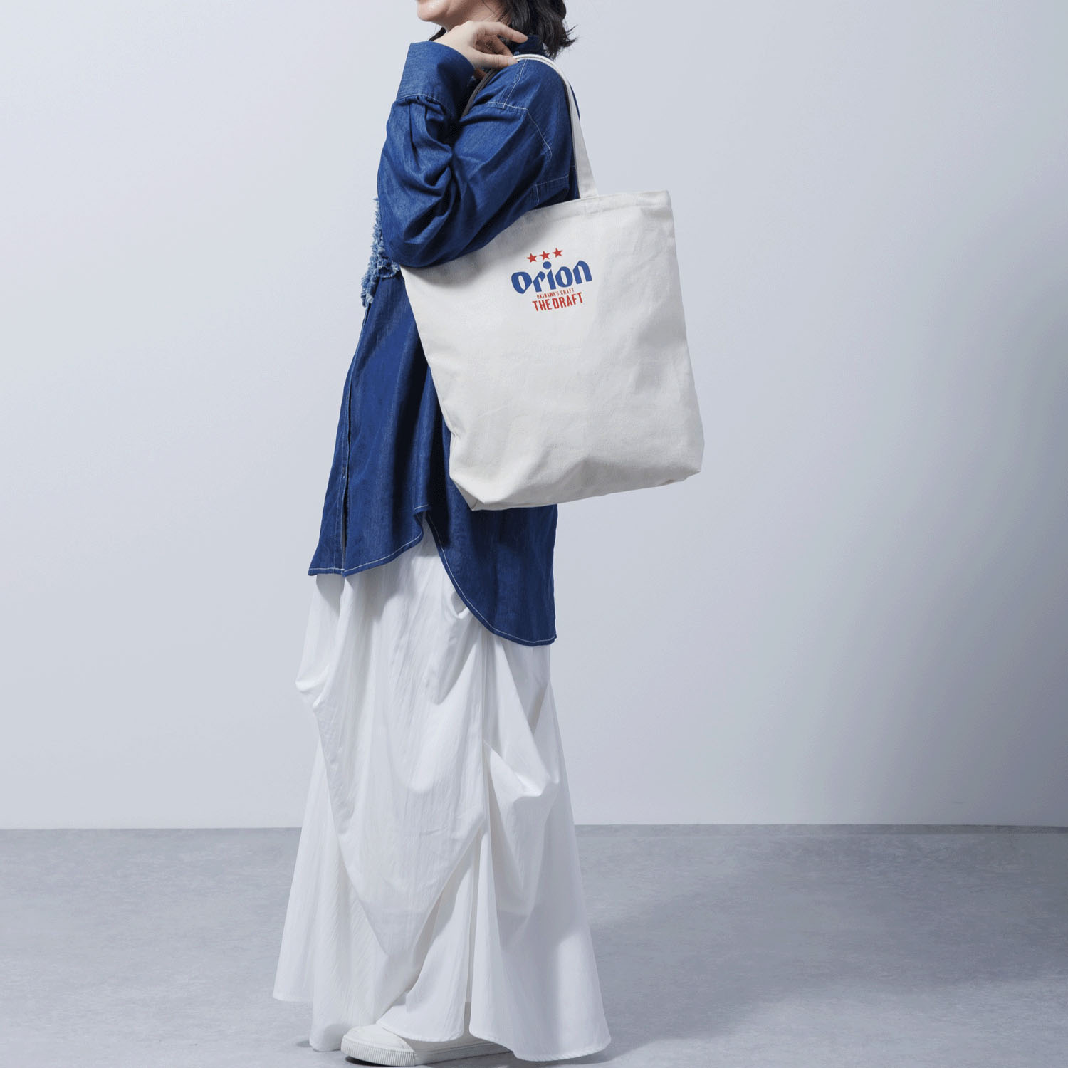 オリオンビール 3ポポケット付きトート - 画像6