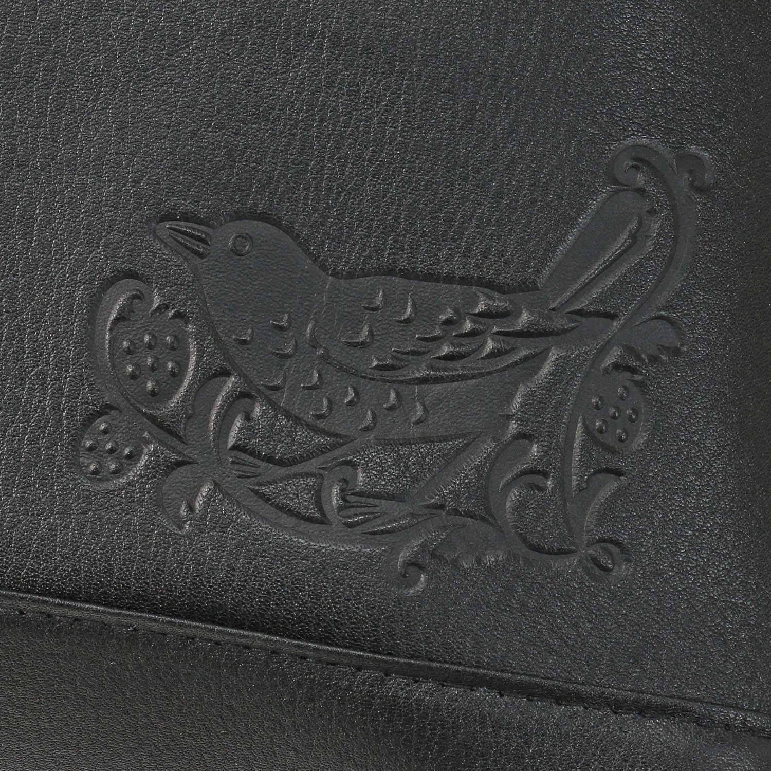 ディア調 モリス型押し3段ファスナーポーチ - 画像6