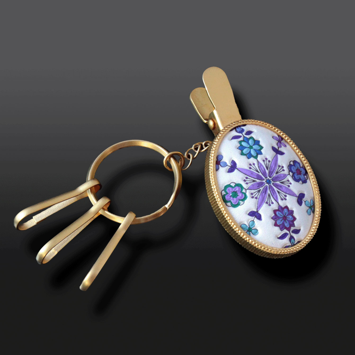 【取り寄せ品】 浅草文庫 花菱キークリップ - 画像8