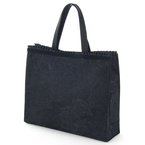 サイドバッグ横型 バラ柄 - 画像1