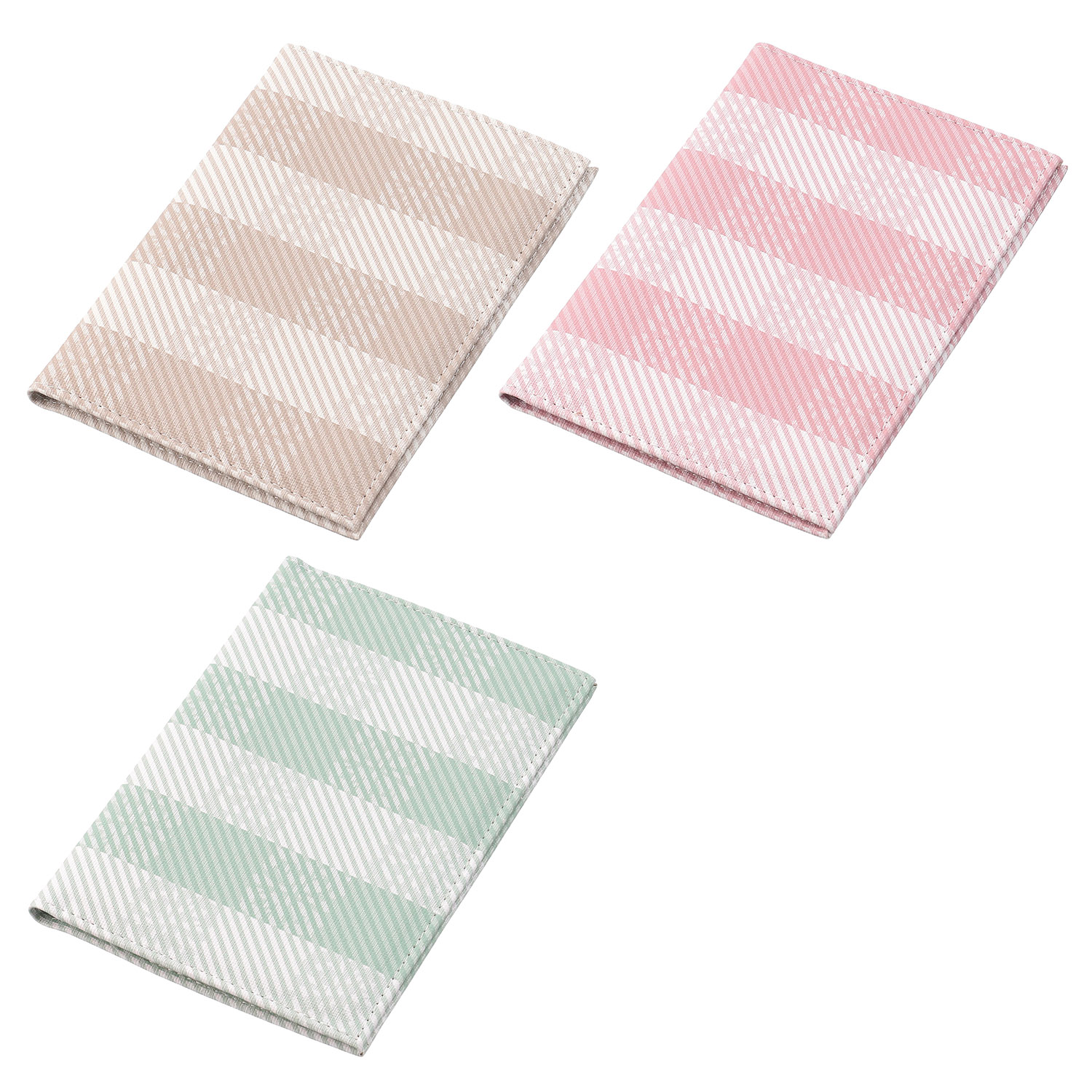 チェック柄 保険証入