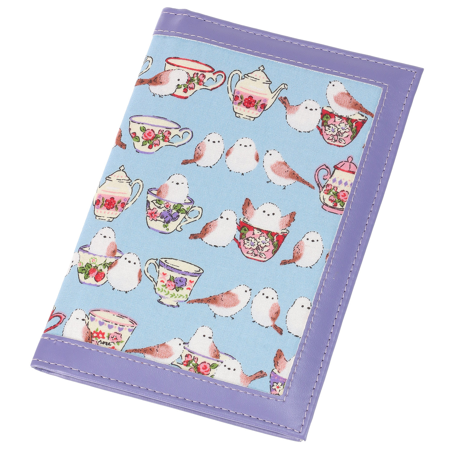 シマエナガ＆ティーカップ 保険証入れ - 画像7