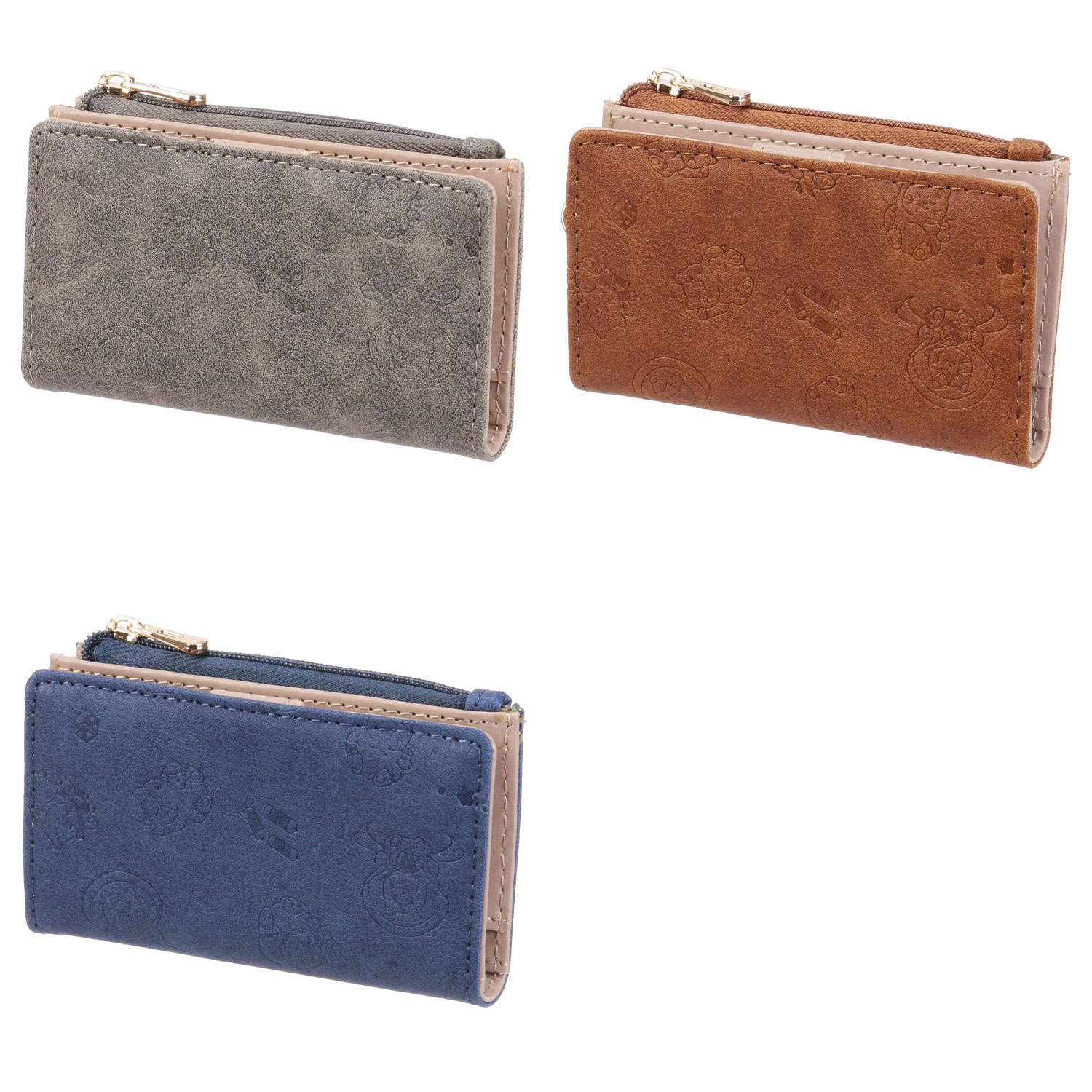 猫二つ折りキーケース - 画像1