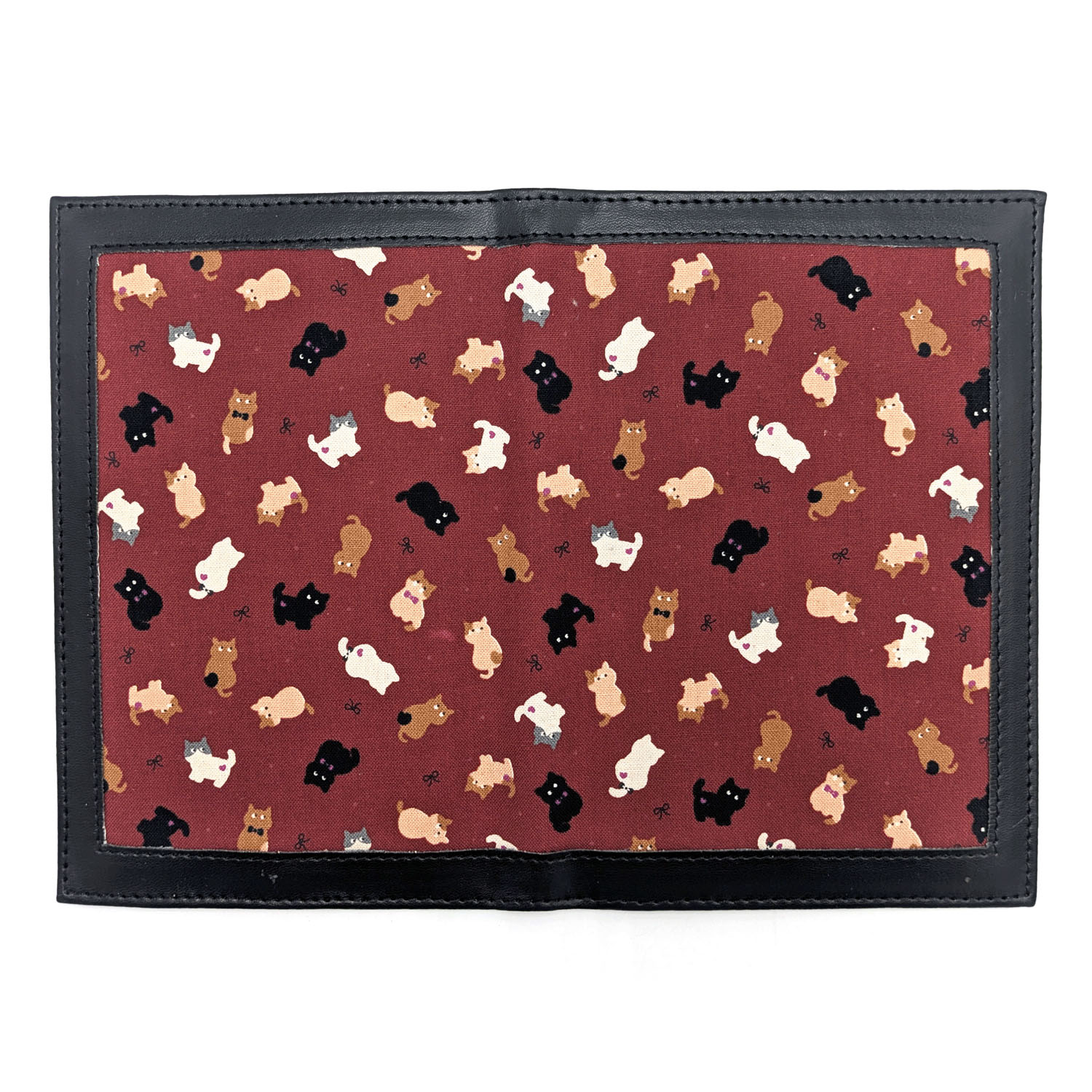 ネコいっぱい柄保険証・お薬手帳ケース - 画像6