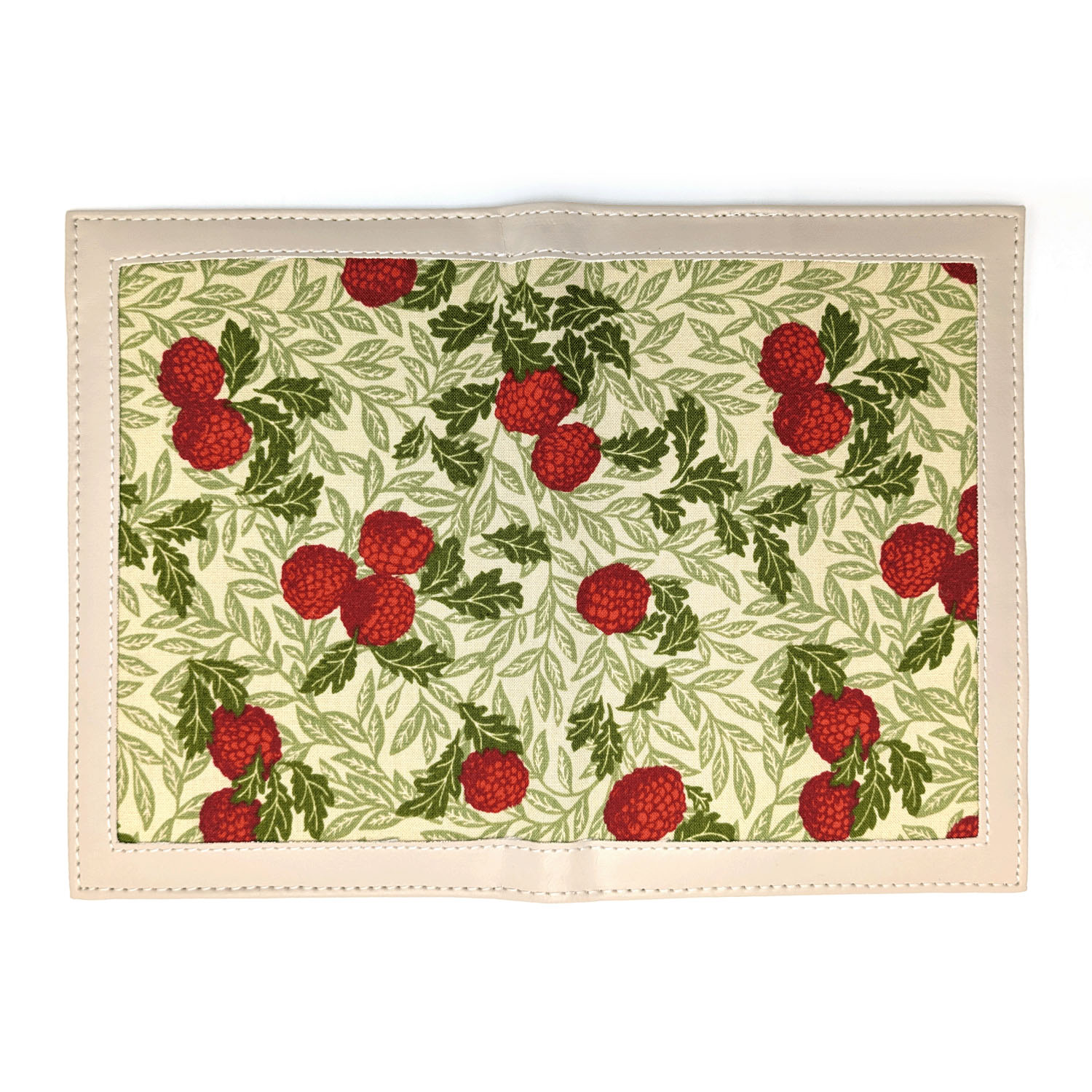 ベリー柄 保険証・お薬手帳ケース - 画像3