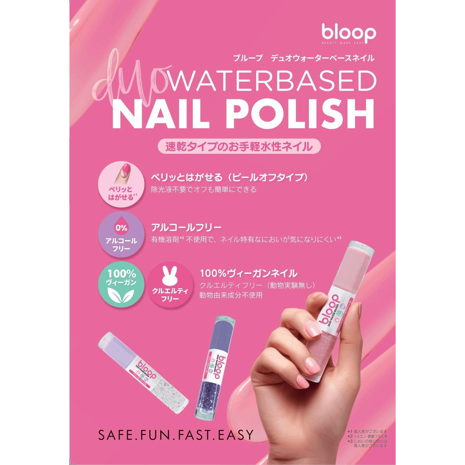 bloopディオウォーターベースネイル - 画像2