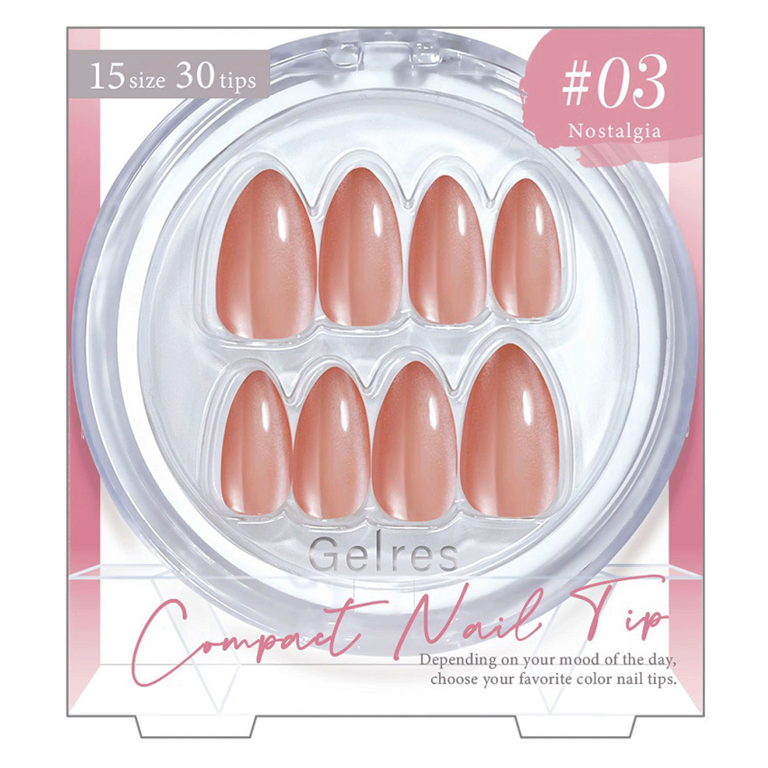 【00－13～00－18新色追加】STジェリス コンパクトネイルチップ - 画像6