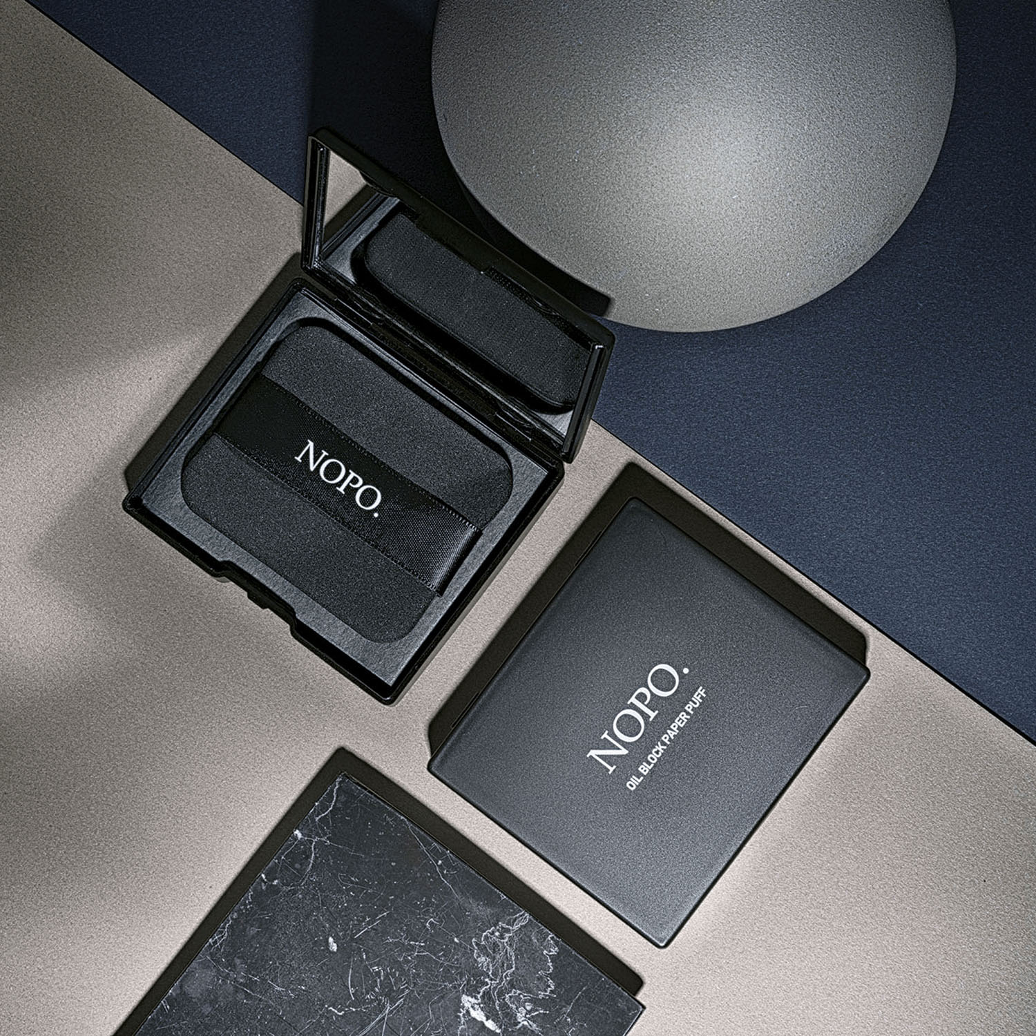 NOPO．オイルブロックペーパーパフ チャコール - 画像16