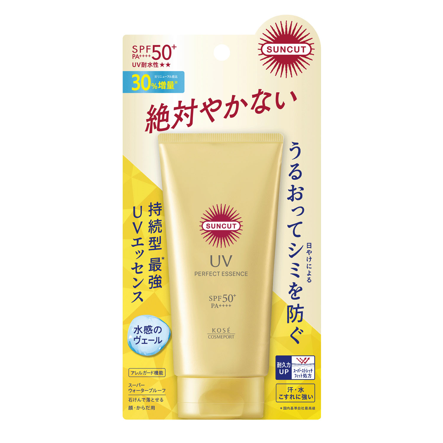 コーセーコスメポート サンカットR パーフェクトUV エッセンス80g - 画像1
