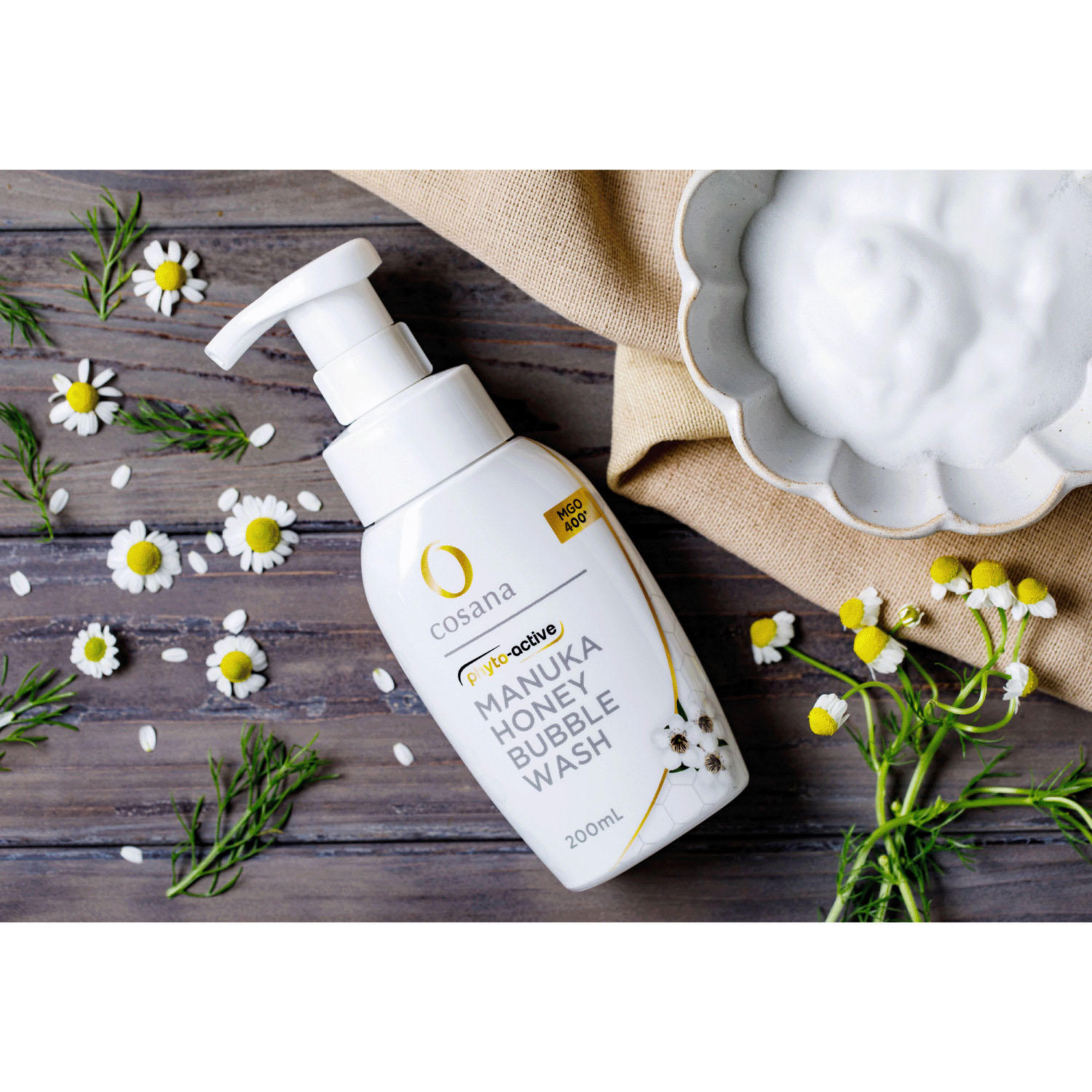 マヌカとオリゴ泡洗顔 - 画像1