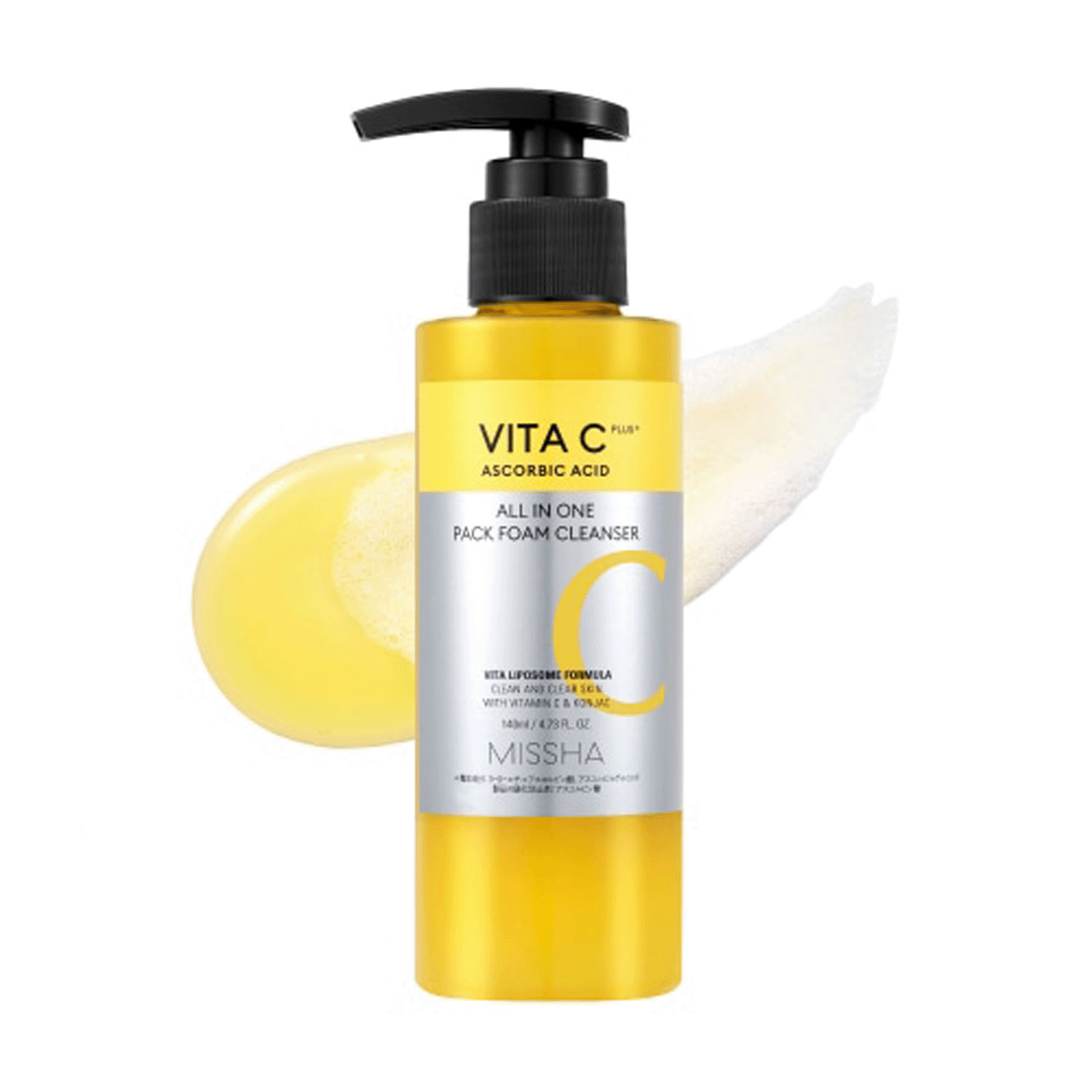 ミシャ ビタ CP泡マスク洗顔 - 画像2