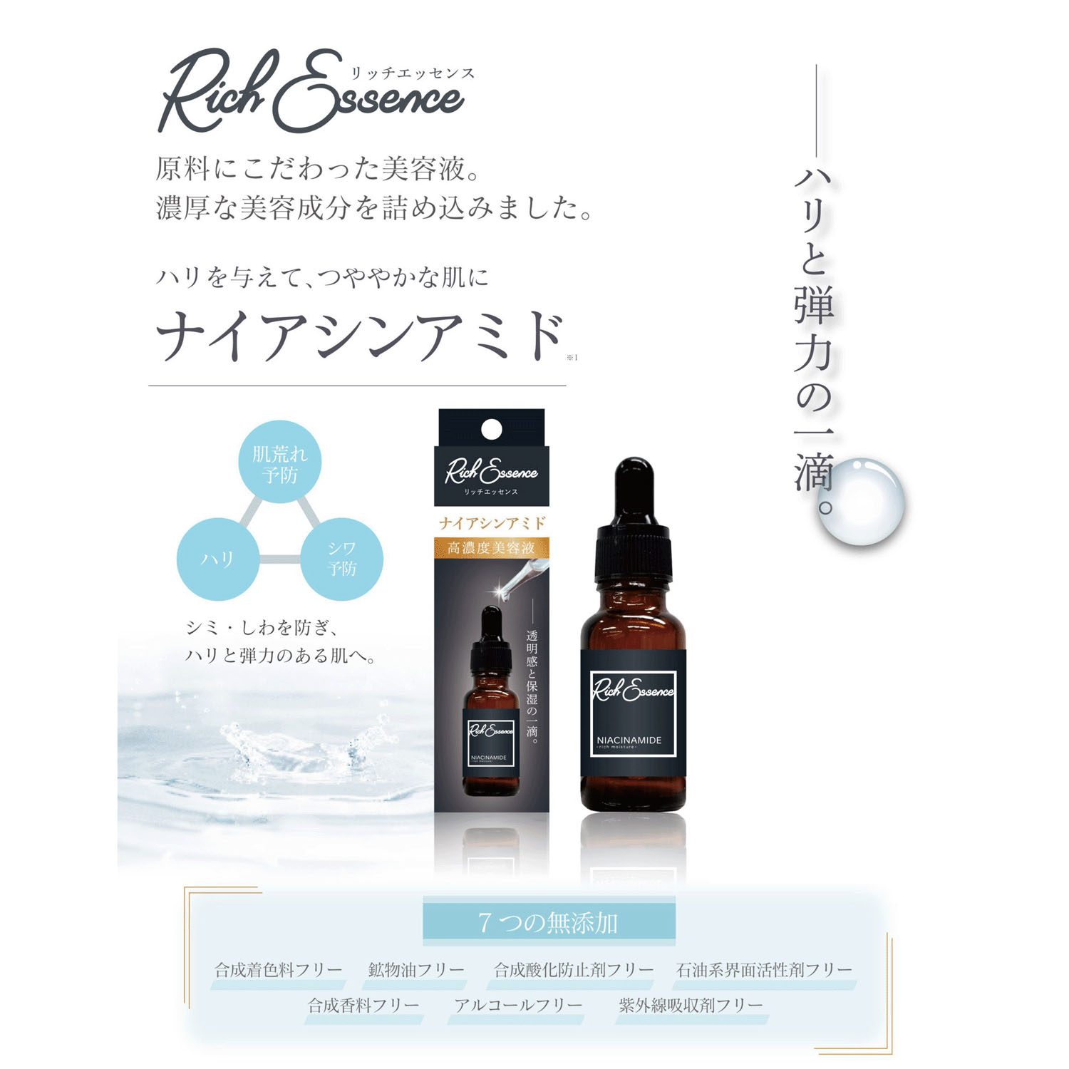 リッチエッセンス美容液 ナイアシンアミド - 画像3