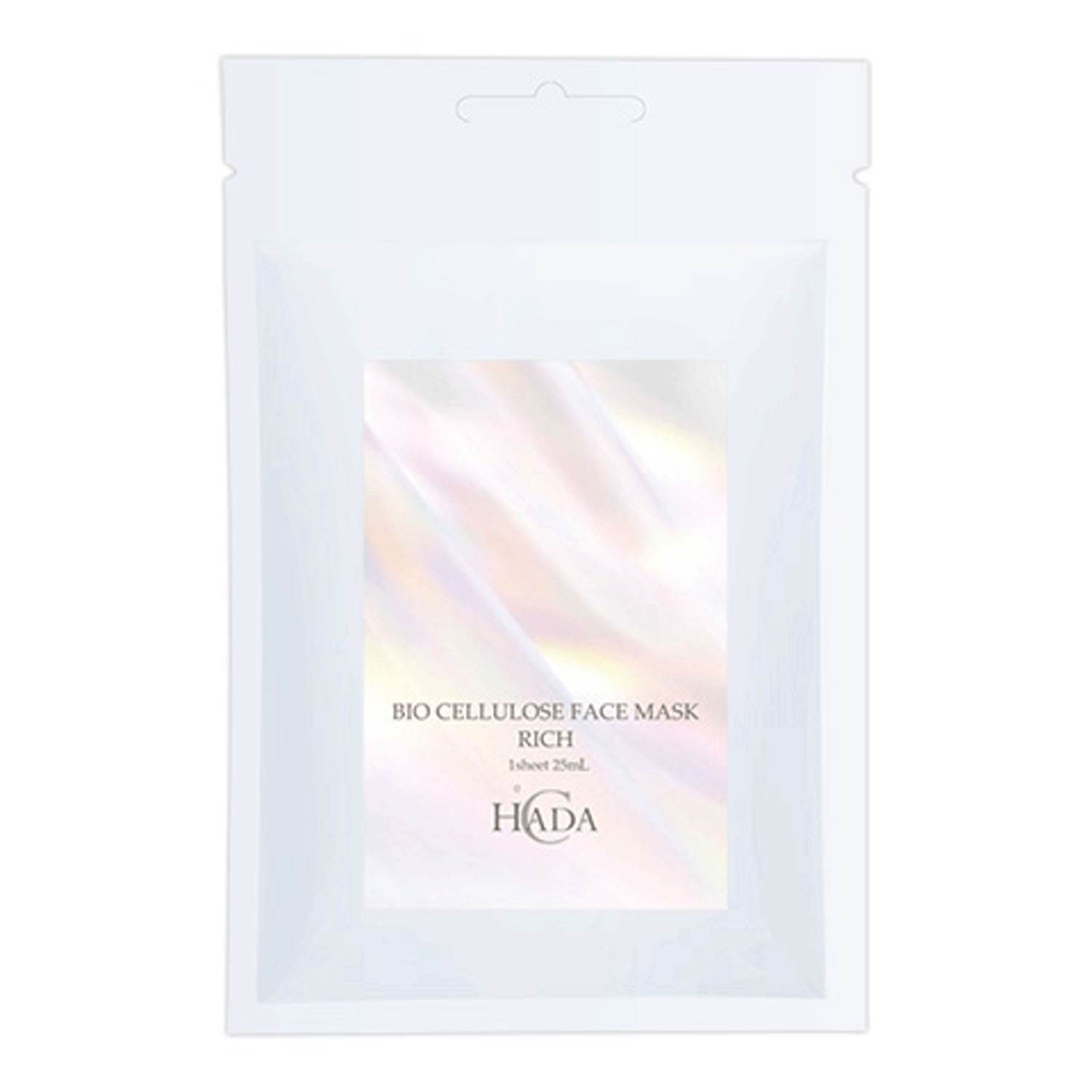 HADA℃バイオセルロースフェイスマスク モアリッチ（1枚入り） - 画像1