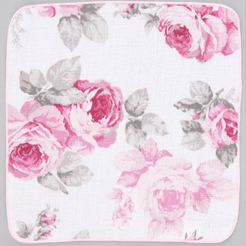 やわ肌二重ガーゼ ルーシー ハンカチ - 画像1