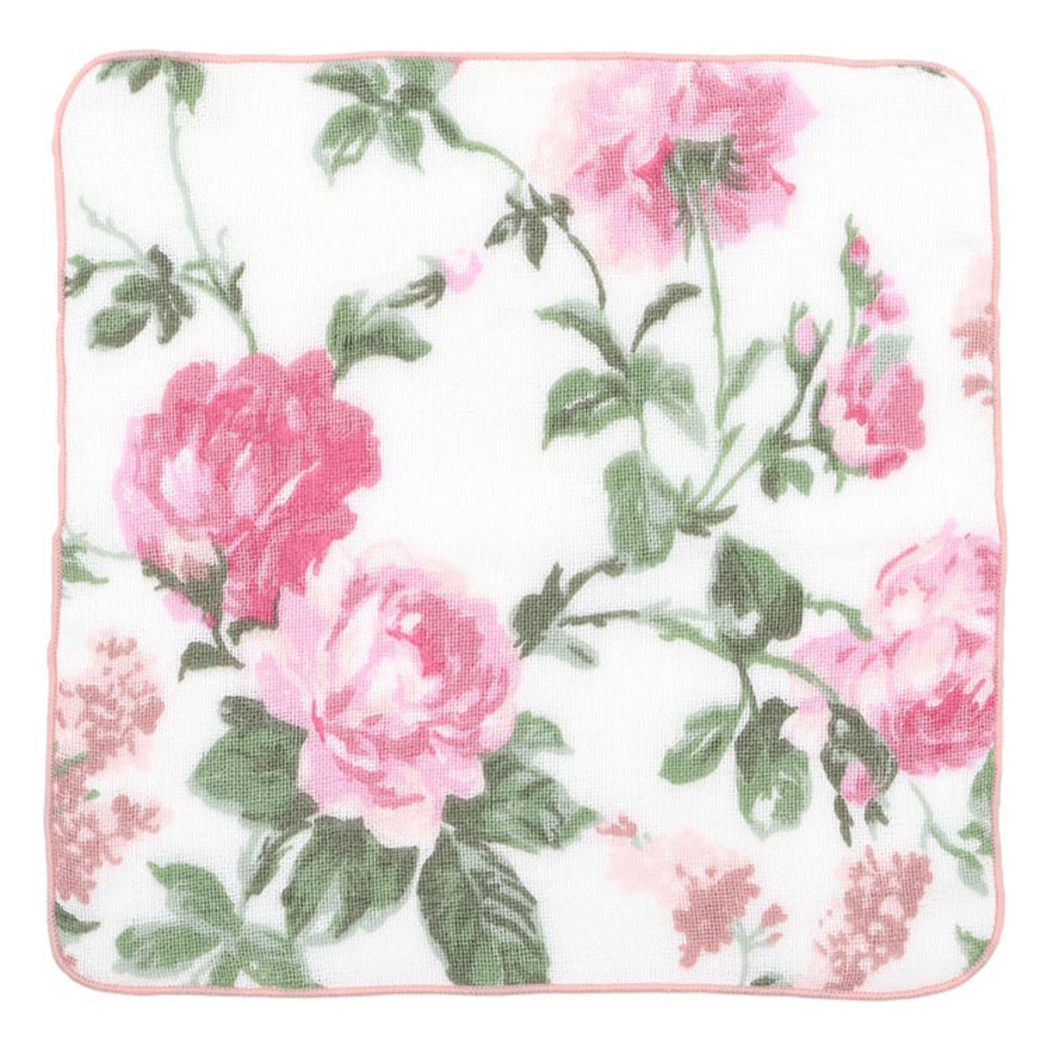 四重ガーゼ グローリア ハンカチ - 画像1