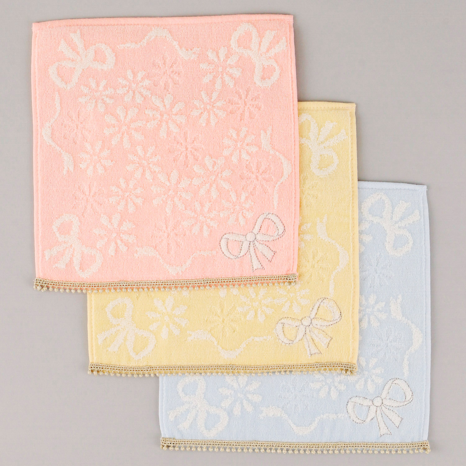 クチュールプリュス リボンブーケ ハンカチ