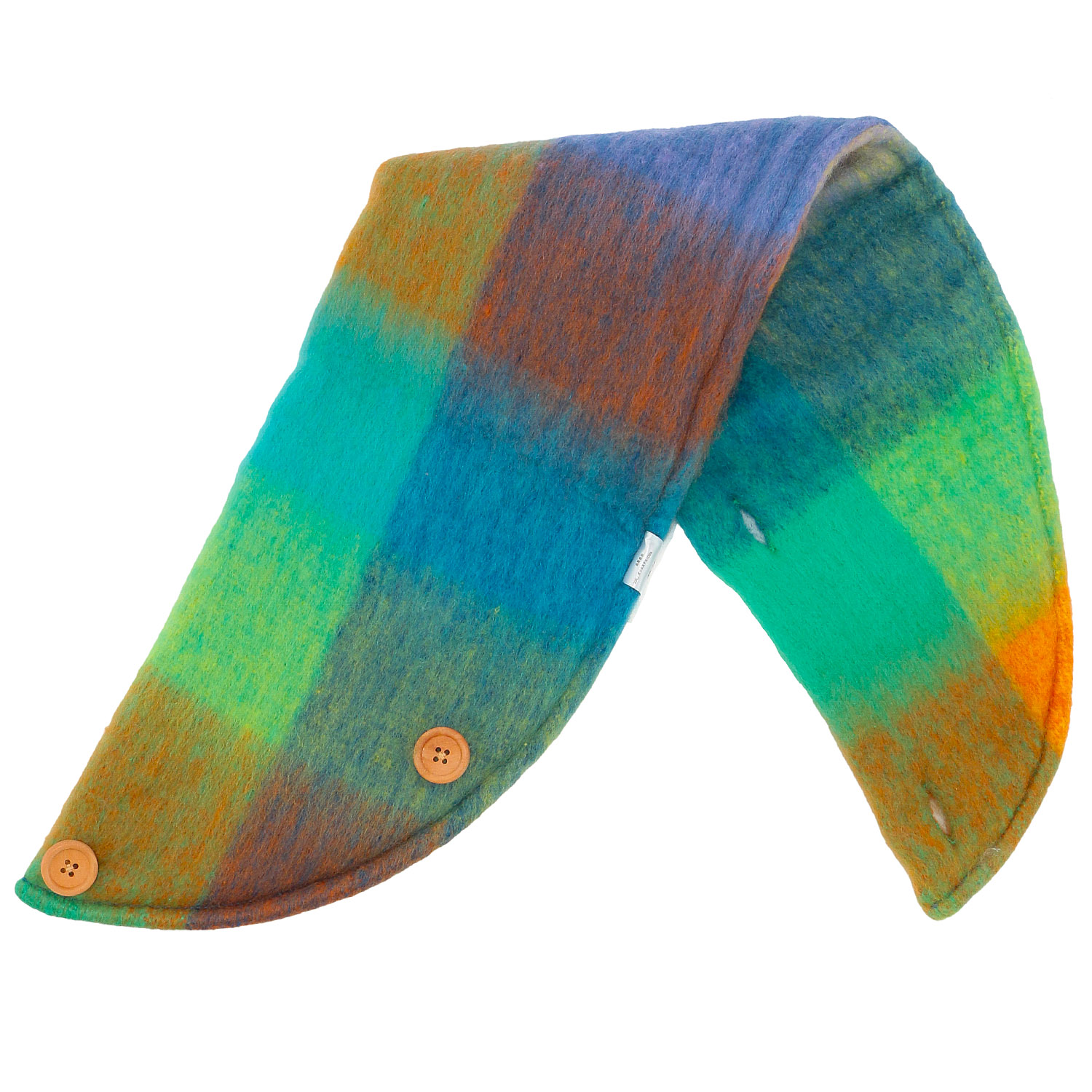 ボリュームネックウォーマー チェック - 画像7